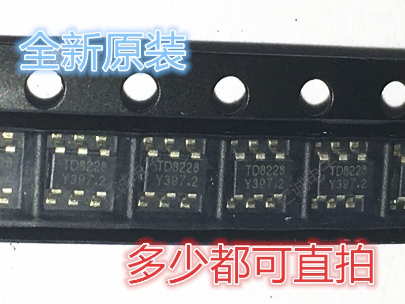 30pcs  ο TD8228 TD8228TR SOT23-6